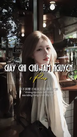 GIẤY GHI CHÚ TÂM