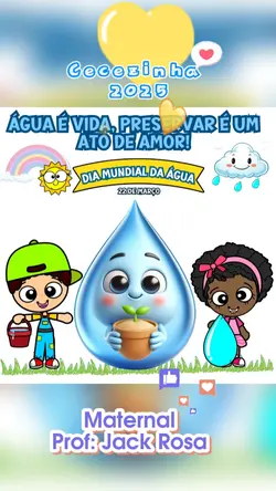 Dia da água
infantil