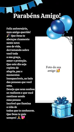 parabéns amigo