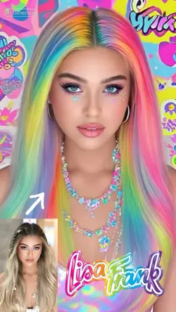 Lisa Frank AI Filter
