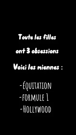 Toute les filles…