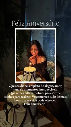 Feliz aniversário