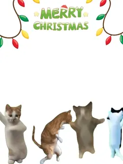 Christmas cats