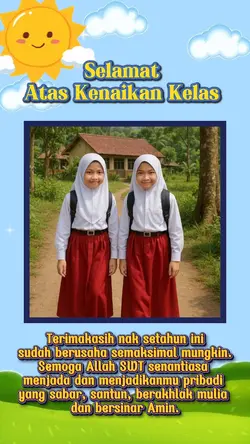 Selamat naik kelas