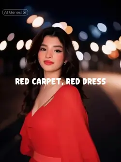red carpet,red dress