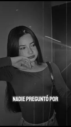 Nadie pregunto por m
