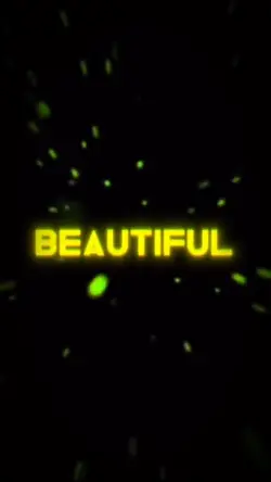 We're beautiful 