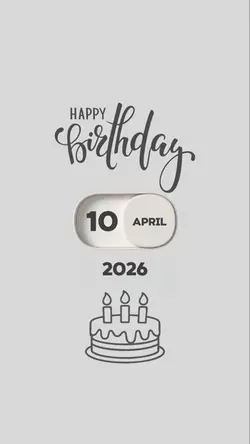 HBD 10 APRIL 2026