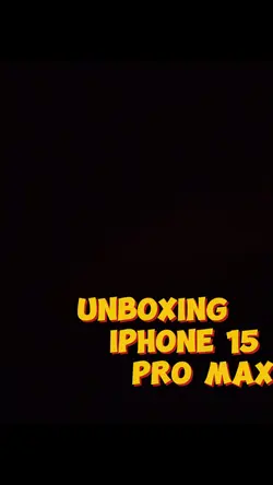 Unboxing templete 