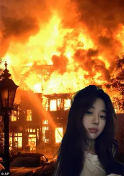 Fire background