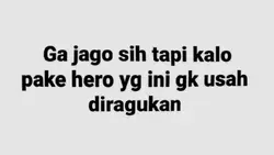 gak di ragukan
