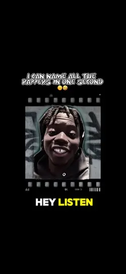 Name rappers 1 sec.😎