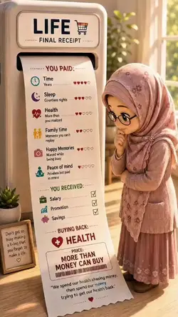 Life’s Final Receipt