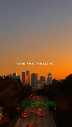 Nice to meet you