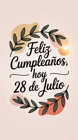 feliz cumpleaños 