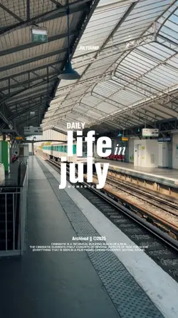 Daily life in july