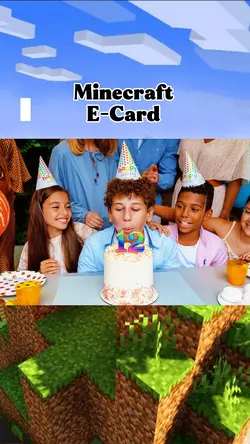 Minecraft E-Card