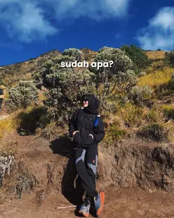 Sudah kudaki gunung 