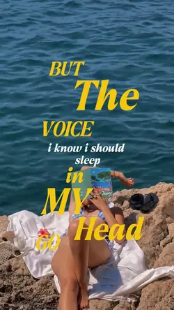 i know i should slee