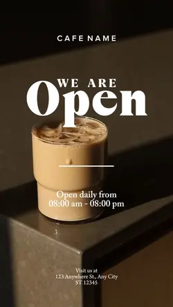 We Are Open
