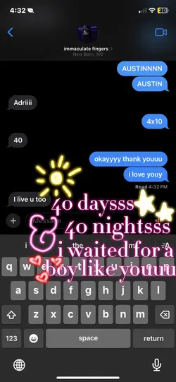 40 days & 40 nights 