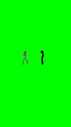 stick man fight meme