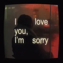 i love you i’m sorry