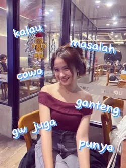 gue jga punya cwo 