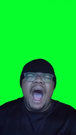 MAN SCREAMING!