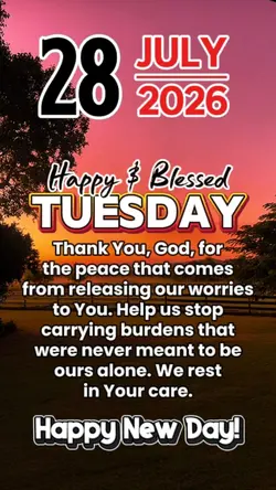 Happy & Blessed Tue.
