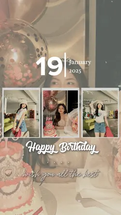 BIRTHDAY 19 JANUARY