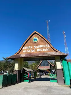 Gunung rinjani foto