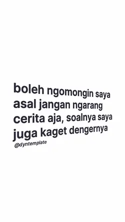 boleh ngomongin saya
