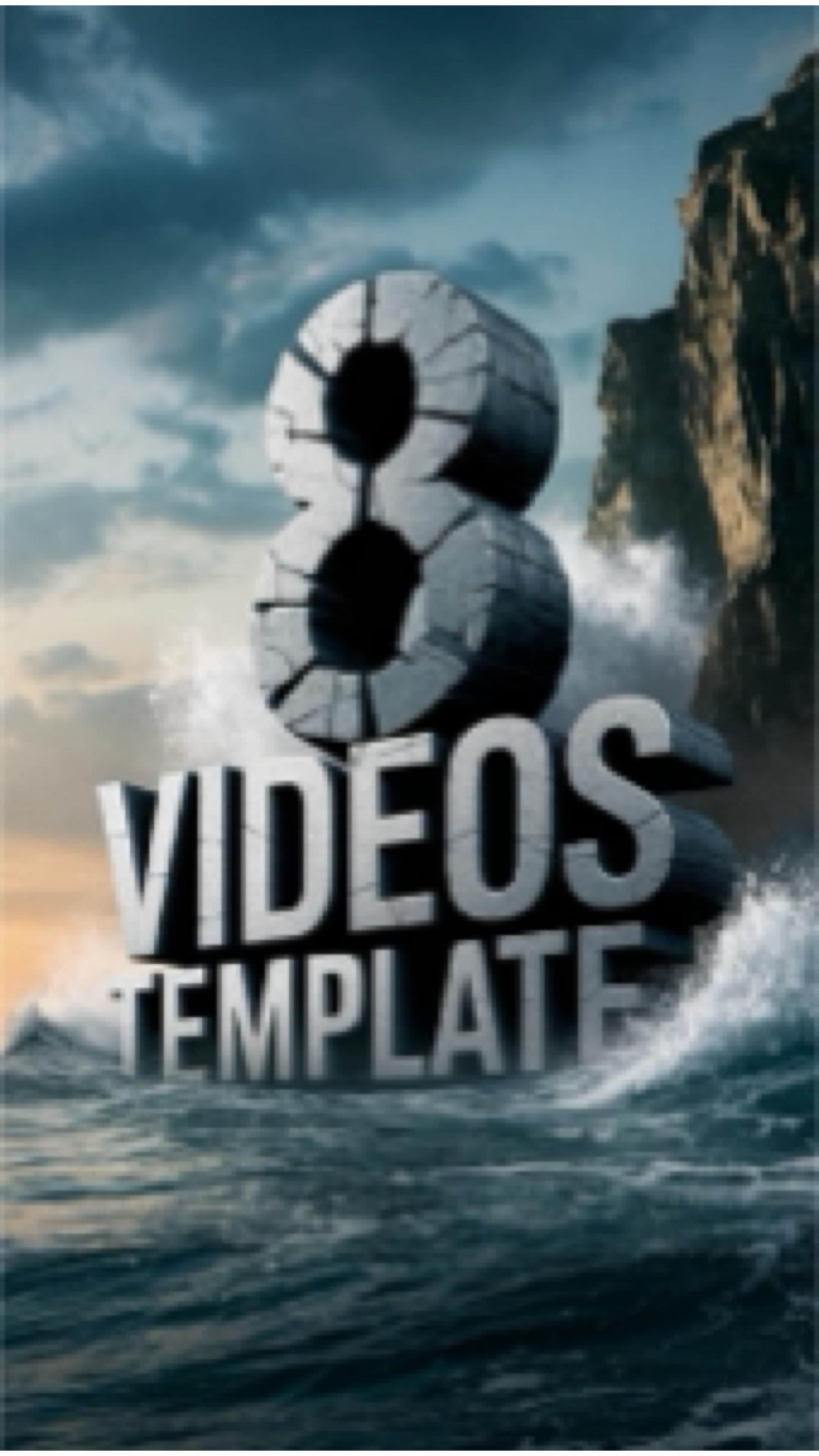 capcut template cover