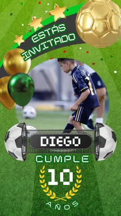 InvitaciónCumple fút