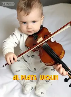 Al play  violin