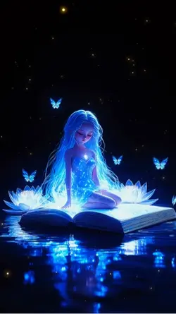 Floating Book