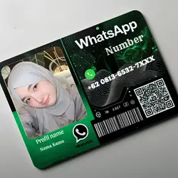 Kartu nomer WhatsApp