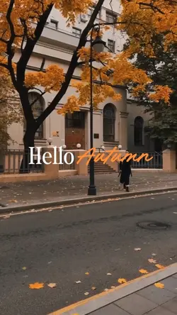 hello autumn