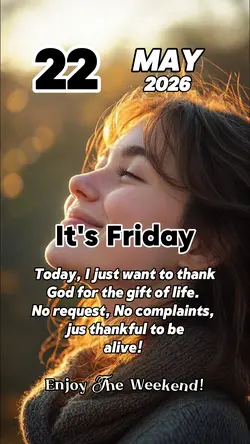 it's Friday