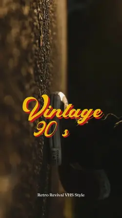 Vintage 90s effects