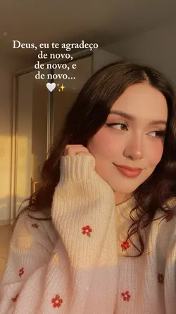 obrigada Deus