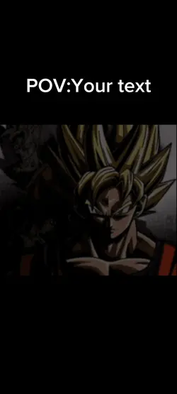Goku is mad