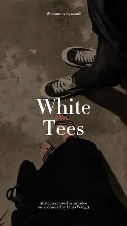DJ WHITE TEES NEW