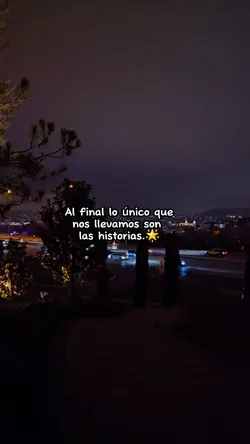 Al final lo único...