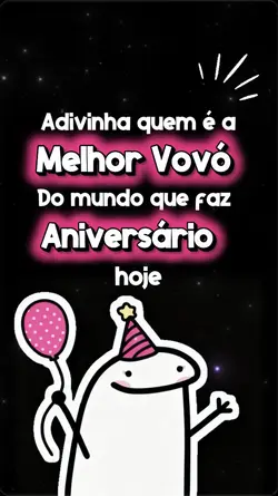 aniversário vovó 