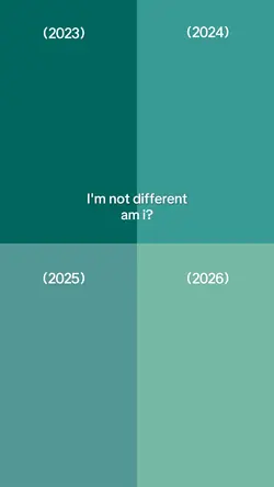 I'm not different