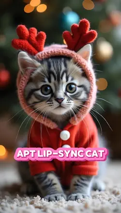 APT lip-sync cat