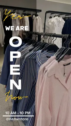 WE ARE OPEN STORE