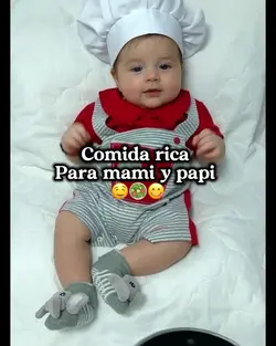 Bebé cocinero 